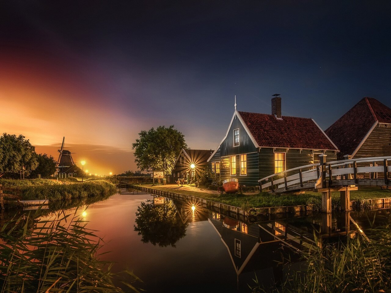 Домик у озера Нидерланды