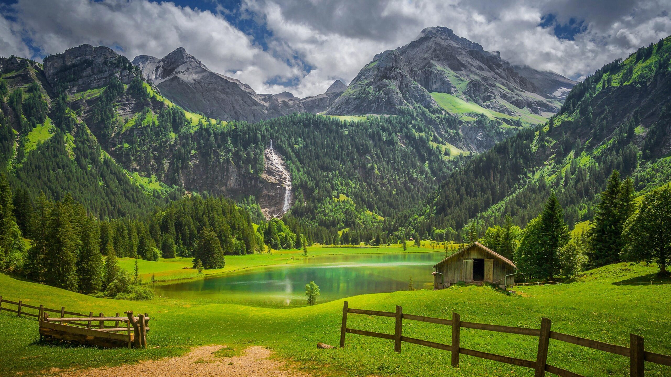 Швейцария Волшебство Природных Красот